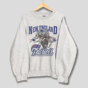 90s Vintage New England Patriots Football Sweatshirt, New England Patriots Shirt